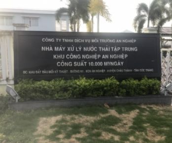 Hợp tác tư vấn vận hành và cung cấp vi sinh cho Trạm xử lý nước thải tập trung KCN An Nghiệp